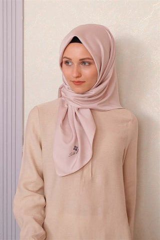 Silk Home Twill Eşarp Pudra 11343-20 - 463993471203 - | Silk Home