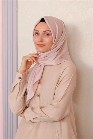 Silk Home Twill Eşarp Pudra 11343-20 - 463993471203 - | Silk Home