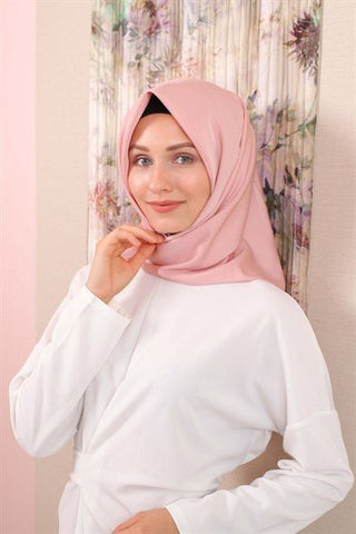 Silk Home Twill Eşarp Somon 11343-08 - 463993471203 - | Silk Home