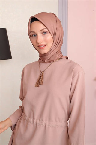 Silk Home Twill Eşarp Sütlü Kahve 11343-09