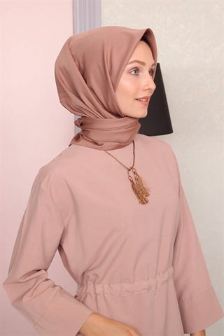 Silk Home Twill Eşarp Sütlü Kahve 11343-09