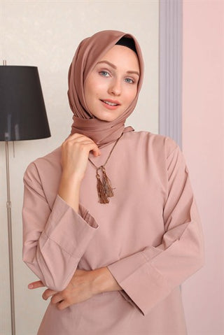 Silk Home Twill Eşarp Sütlü Kahve 11343-09