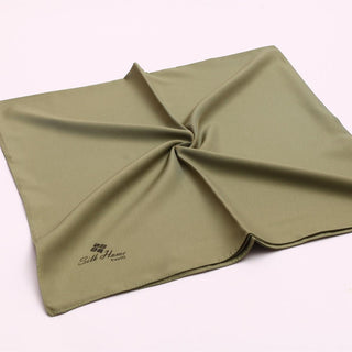 Silk Home Twill Scarf Green 11343-31 