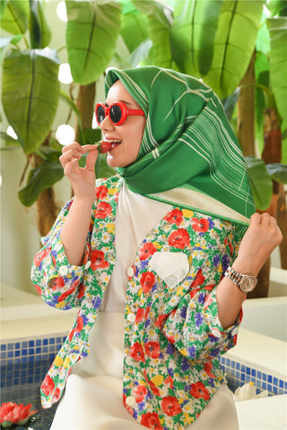 Silk Home Twill Silk Scarf 11384-16 