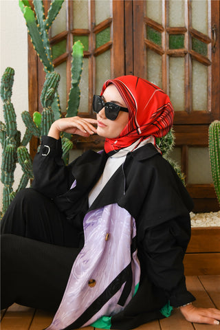 Silk Home Twill Silk Scarf 11384-27 
