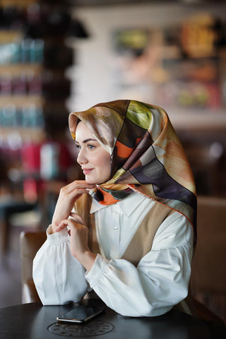 Silk Home Twill İpek Eşarp 11387-06