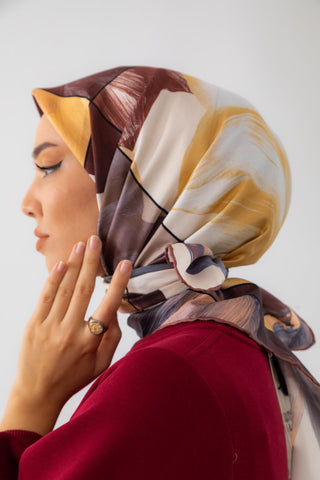 Silk Home Twill İpek Eşarp 11387-08