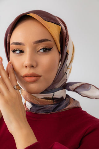 Silk Home Twill İpek Eşarp 11387-08
