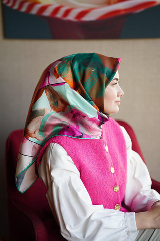 Silk Home Twill İpek Eşarp 11387-22 - 463993471203 - | Silk Home