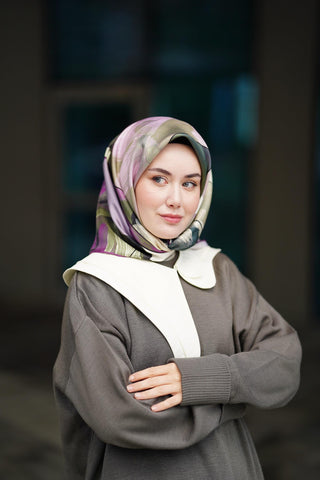 Silk Home Twill İpek Eşarp 11387-23