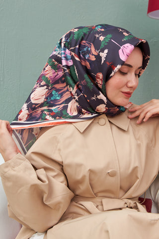 Silk Home Twill İpek Eşarp 11395-11