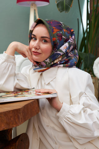 Silk Home Twill İpek Eşarp 11395-13 - 463993471203 - | Silk Home