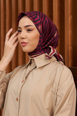 Silk Home Twill İpek Eşarp 11396-17