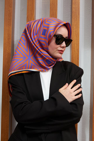 Silk Home Twill İpek Eşarp 11396-27