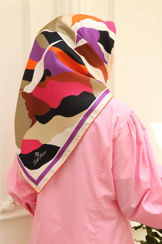 Silk Home Twill İpek Eşarp 11398-10