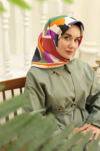 Silk Home Twill İpek Eşarp 11398-11