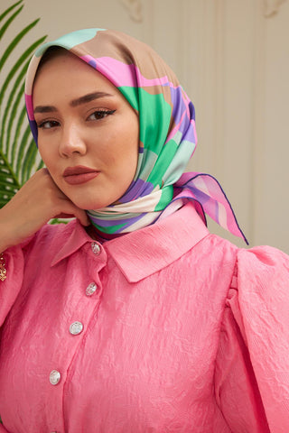 Silk Home Twill İpek Eşarp 11398-38 - 463993471203 - | Silk Home