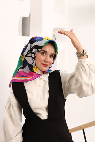 Silk Home Twill İpek Eşarp 11403-02