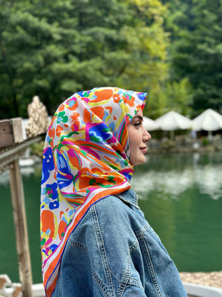 Silk Home Twill İpek Eşarp 11405-27