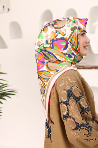 Silk Home Twill İpek Eşarp 11405-44