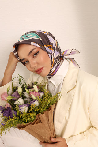 Silk Home Twill İpek Eşarp 11407-08