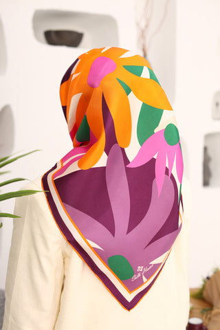 Silk Home Twill İpek Eşarp 11408-09