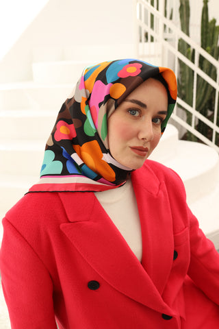 Silk Home Twill İpek Eşarp 11410-01
