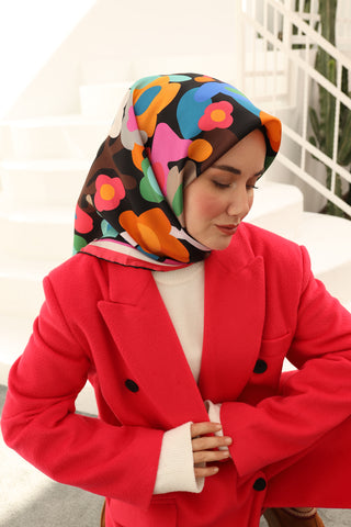Silk Home Twill İpek Eşarp 11410-01