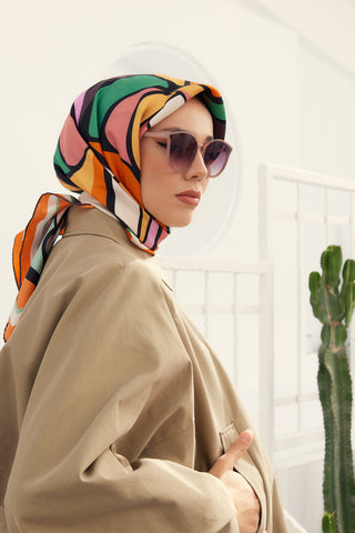 Silk Home Twill İpek Eşarp 11411-18