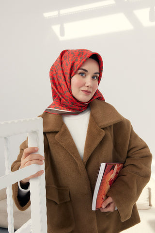 Silk Home Twill İpek Eşarp 11412-16