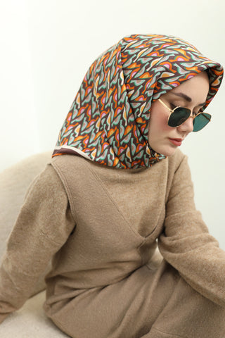 Silk Home Twill İpek Eşarp 11413-07