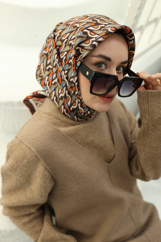 Silk Home Twill İpek Eşarp 11413-11