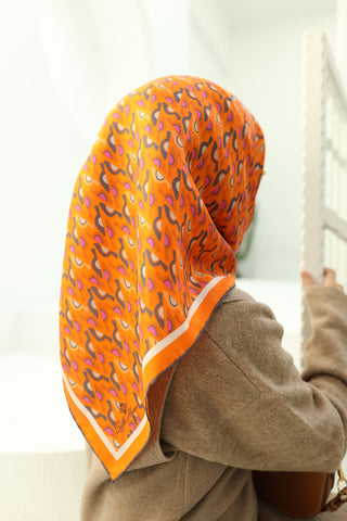 Silk Home Twill İpek Eşarp 11413-28