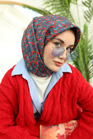 Silk Home Twill İpek Eşarp 11413-38