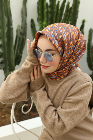 Silk Home Twill İpek Eşarp 11413-43