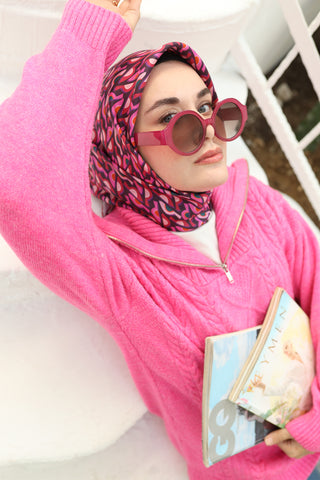 Silk Home Twill İpek Eşarp 11413-46