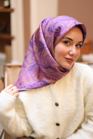 Silk Home Twill İpek Eşarp 11419-28