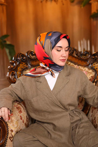 Silk Home Twill İpek Eşarp 11425-73