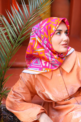 Silk Home Twill İpek Eşarp 11427-24