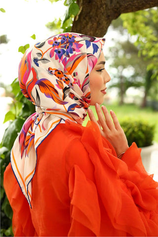 Silk Home Twill İpek Eşarp 11430-07