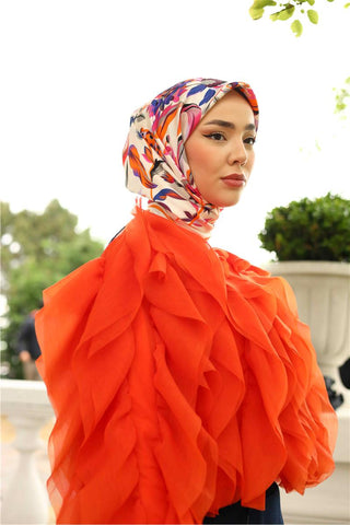 Silk Home Twill İpek Eşarp 11430-07