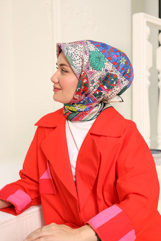 Silk Home Twill İpek Eşarp 11431-07