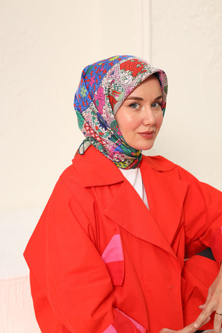 Silk Home Twill İpek Eşarp 11431-07
