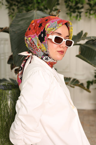 Silk Home Twill İpek Eşarp 11431-11