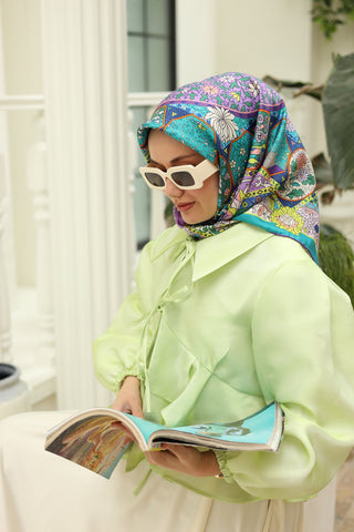 Silk Home Twill İpek Eşarp 11431-12