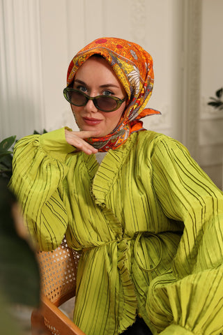 Silk Home Twill İpek Eşarp 11431-13
