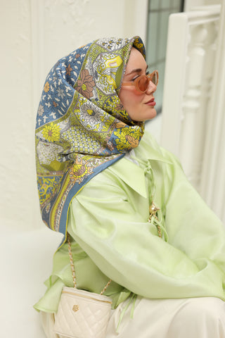Silk Home Twill İpek Eşarp 11431-14