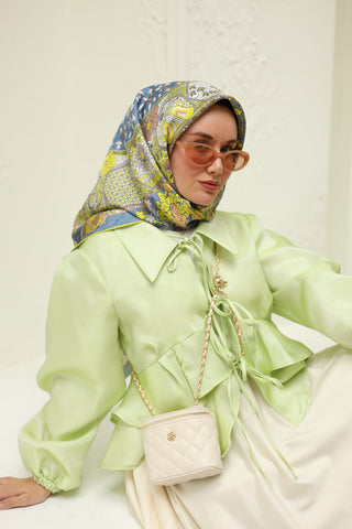 Silk Home Twill İpek Eşarp 11431-14