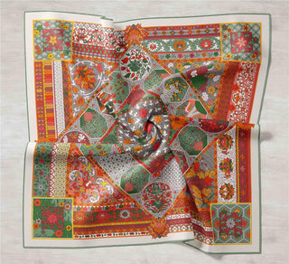 Silk Home Twill İpek Eşarp 11431-27
