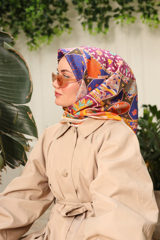 Silk Home Twill İpek Eşarp 11431-34